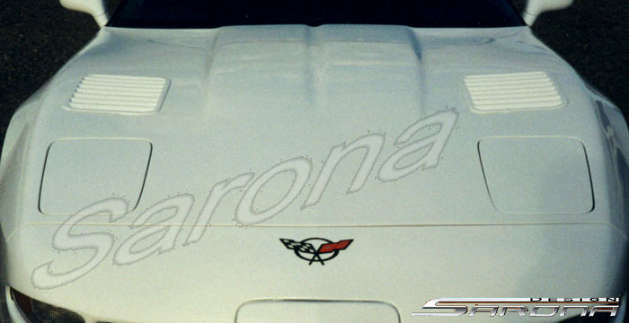 Custom Chevy Corvette  Coupe & Convertible Hood Scoop (1984 - 1996) - $230.00 (Part #CH-006-HS)